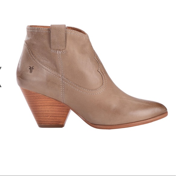 frye reina bootie ash